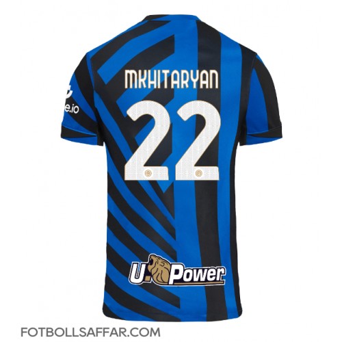 Inter Milan Henrikh Mkhitaryan #22 Hemmatröja 2024-25 Kortärmad